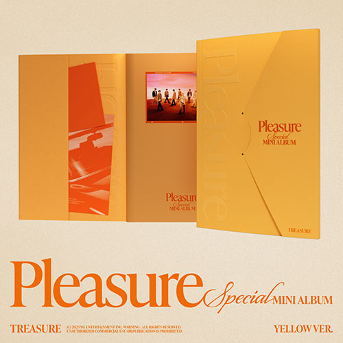 TREASURE SPECIAL MINI ALBUM - PLEASURE + APPLEMUSIC PHOTOCARD