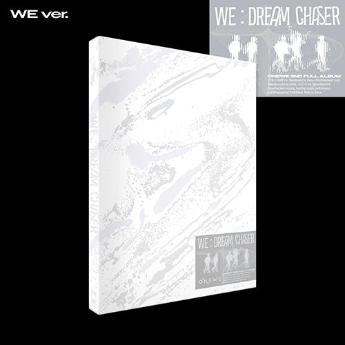 ONEWE 2ND ALBUM - WE : DREAM CHASER (WE VER.) (PRE-ORDER)