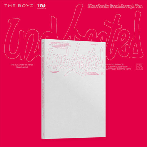 THE BOYZ 3RD ALBUM - UNEXPECTED (PHOTOBOOK VER.) + WITHMUU PHOTOCARD (PRE-ORDER)