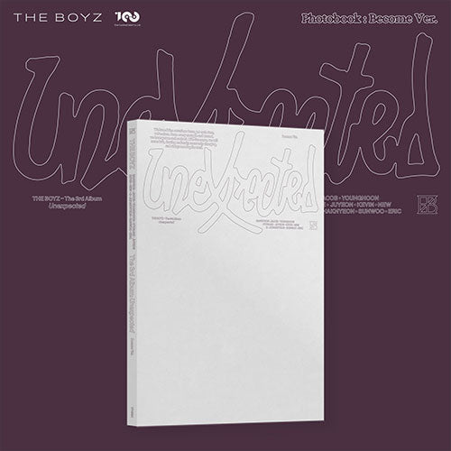 THE BOYZ 3RD ALBUM - UNEXPECTED (PHOTOBOOK VER.) + WITHMUU PHOTOCARD (PRE-ORDER)