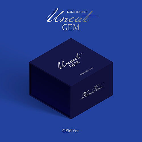 KIIIKIII 1ST EP ALBUM - UNCUT GEM (GEM VER.) (PRE-ORDER)