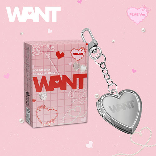 SOLAR 2ND SINGLE ALBUM - WANT (PLVE VER.) (PRE-ORDER)