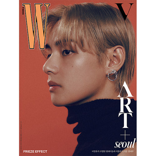 W KOREA 2023.09 - BTS V COVER