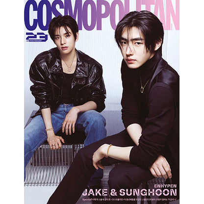 COSMOPOLITAN MAGAZINE 2023.09 - ENHYPEN JAKE & SUNG HOON COVER