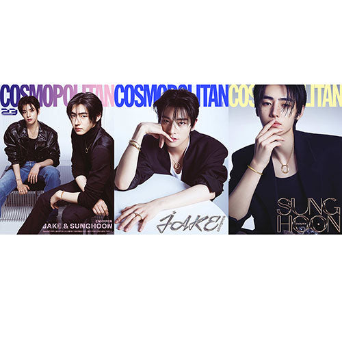 COSMOPOLITAN MAGAZINE 2023.09 - ENHYPEN JAKE & SUNG HOON COVER