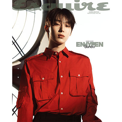 ESQUIRE KOREA 2024.03 - ENHYPEN COVER