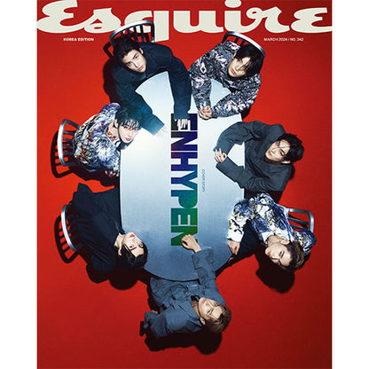 ESQUIRE KOREA 2024.03 - ENHYPEN COVER