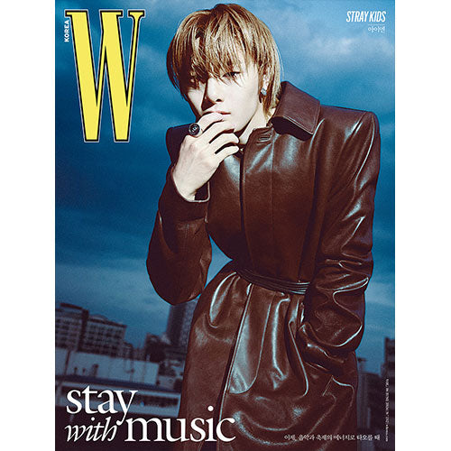 W KOREA 2024.06 - STRAY KIDS COVER