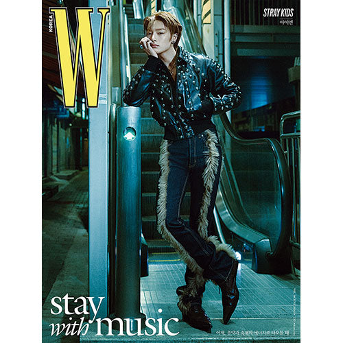 W KOREA 2024.06 - STRAY KIDS COVER