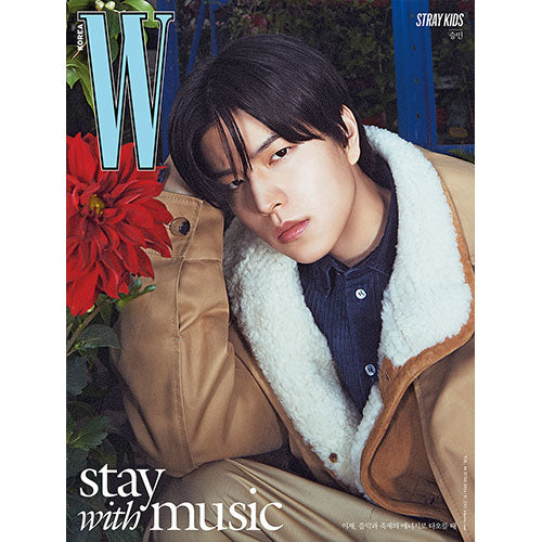 W KOREA 2024.06 - STRAY KIDS COVER