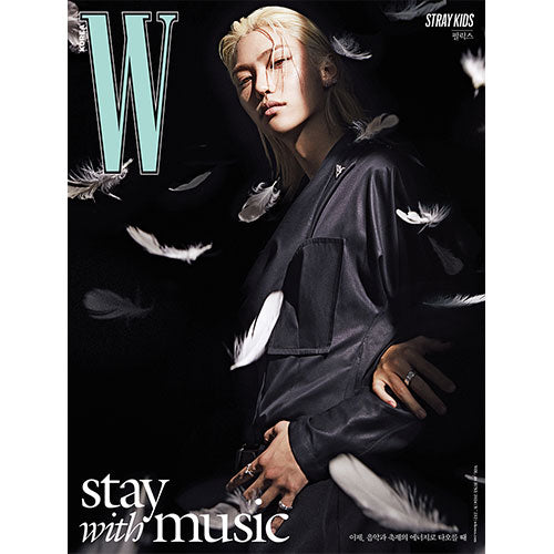 W KOREA 2024.06 - STRAY KIDS COVER