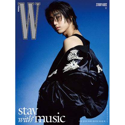 W KOREA 2024.06 - STRAY KIDS COVER