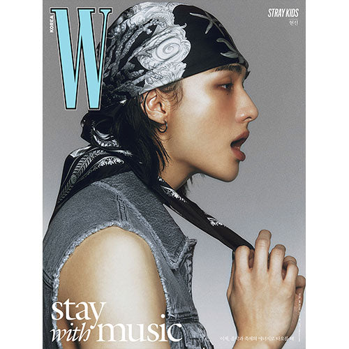 W KOREA 2024.06 - STRAY KIDS COVER