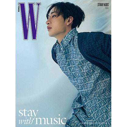 W KOREA 2024.06 - STRAY KIDS COVER