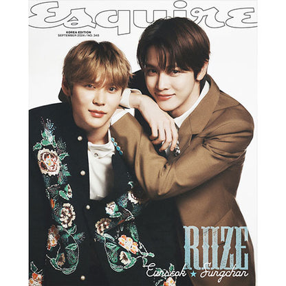 ESQUIRE KOREA 2024.09 - RIIZE COVER