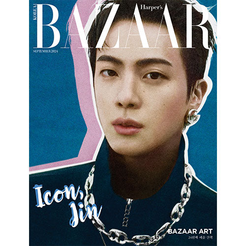 HARPER'S BAZAAR KOREA 2024.9 - BTS JIN COVER