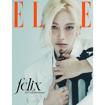 ELLE KOREA 2024.11 - STRAY KIDS FELIX COVER