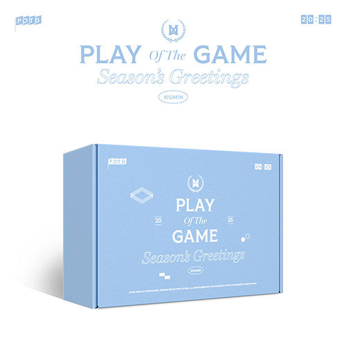 XIUMIN 2025 SEASON'S GREETINGS - PLAY OF THE GAME + APPLEMUSIC PHOTOCARD