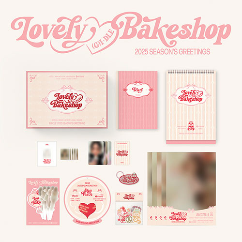 (G)I-DLE 2025 SEASON'S GREETINGS - LOVELY BAKESHOP + WITHMUU PHOTOCARD (PRE-ORDER)