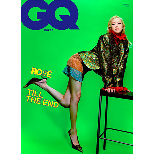 GQ KOREA 2025.02 - ROSÉ COVER