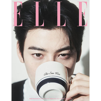 ELLE KOREA 2025.02 - CHA EUNWOO COVER (PRE-ORDER)