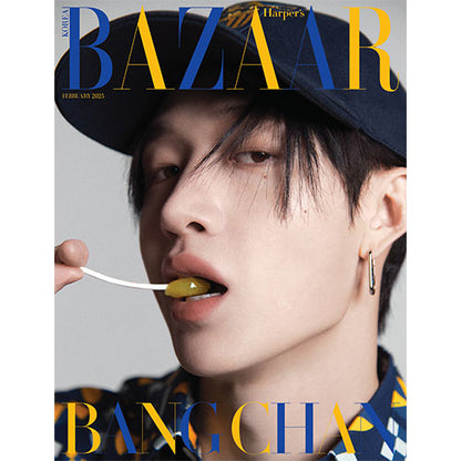 HARPER'S BAZAAR KOREA 2025.2 - STRAY KIDS BANG CHAN COVER (PRE-ORDER)