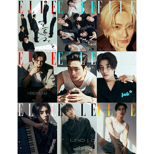 ELLE KOREA 2025.04 - ENHYPEN COVER (PRE-ORDER)