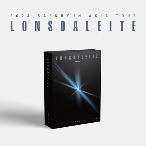 BAEKHYUN 2024 ASIA TOUR [LONSDALEITE] IN SEOUL (DVD)