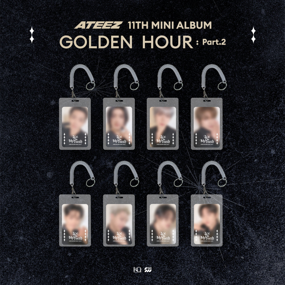 ATEEZ POP-UP [GOLDEN HOUR : PART.2] OFFICIAL MD - 01. PHOTOCARD HOLDER SET