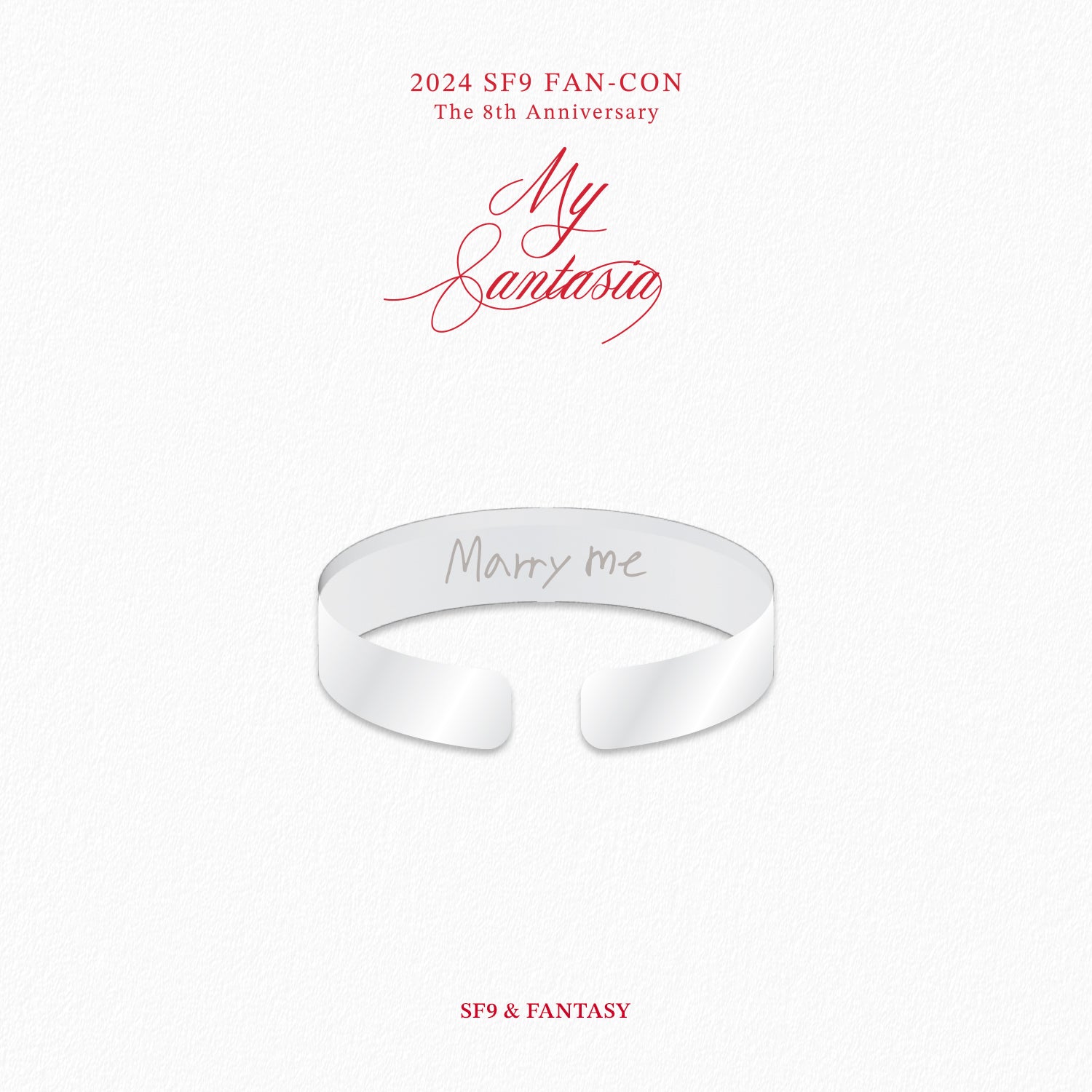 SF9 2024 FAN-CON [MY 8ANTASIA] OFFICIAL MD - RING SET