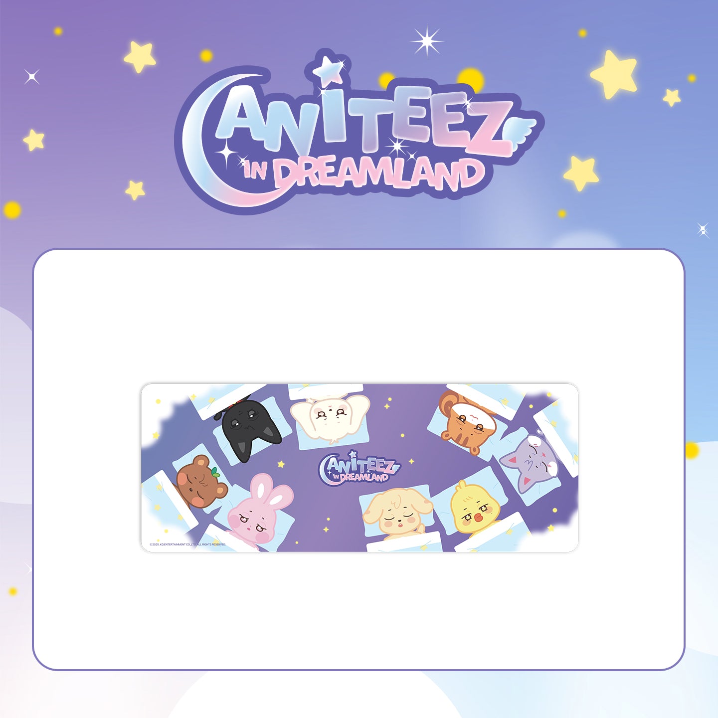 ATEEZ X ANITEEZ [ANITEEZ IN DREAMLAND] OFFICIAL MD - 09. DESK MAT (PRE-ORDER)