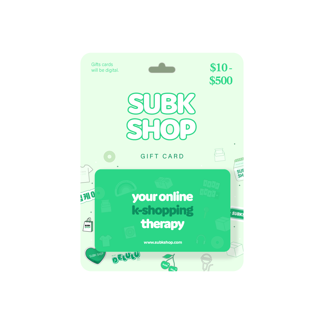 SUBK SHOP STANDARD GIFT CARD