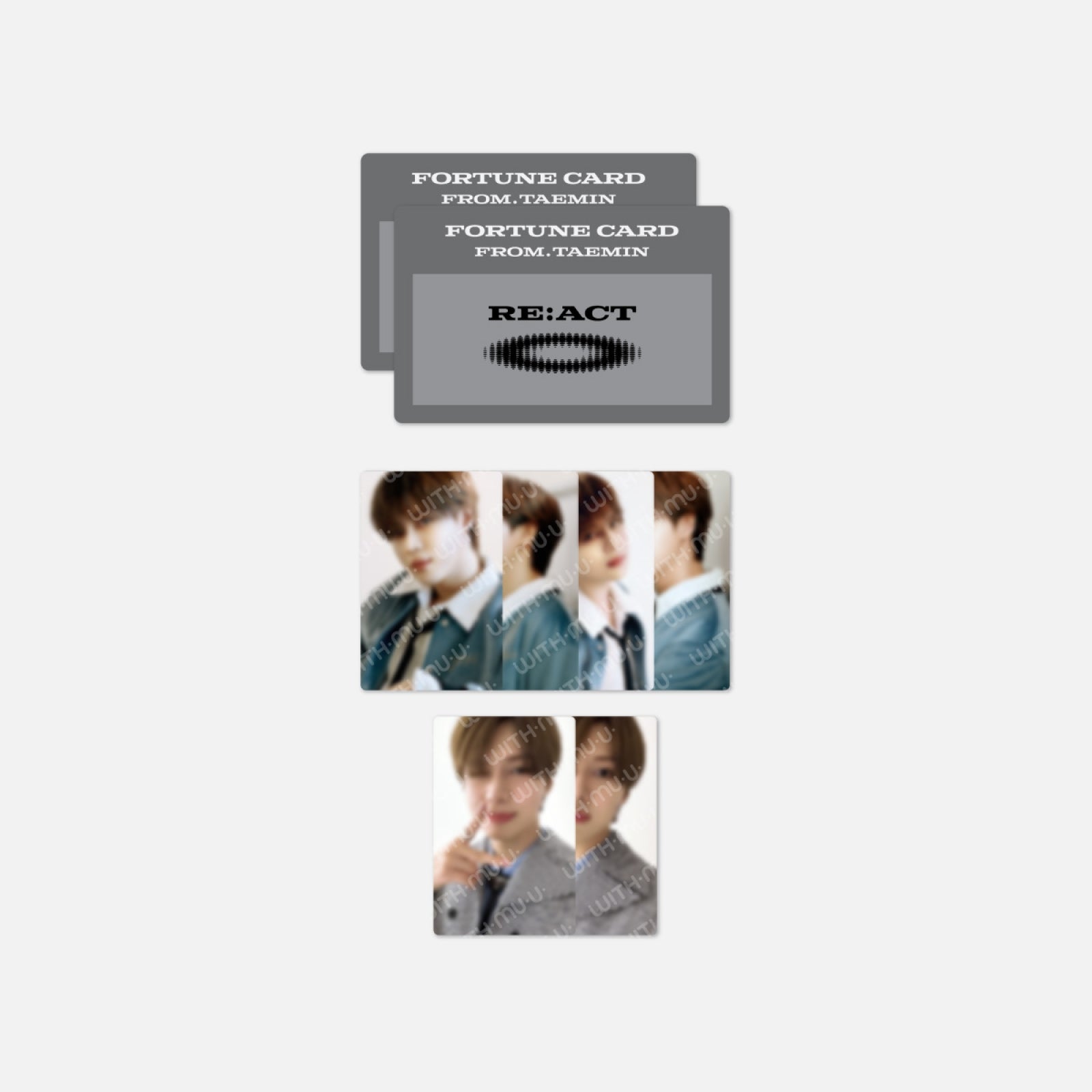 TAEMIN 2023 FANMEETING [RE:ACT] 2ND OFFICIAL MD - 05. FORTUNE SCRATCH SET