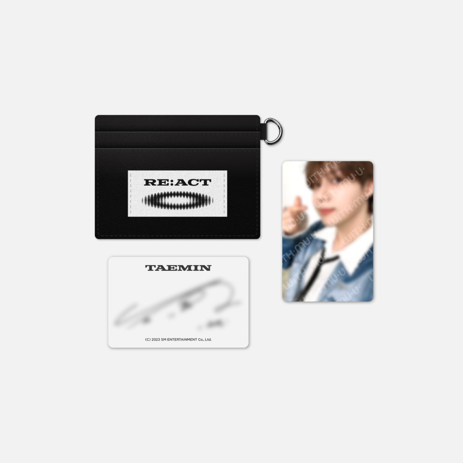 TAEMIN 2023 FANMEETING [RE:ACT] 2ND OFFICIAL MD - 02. CARD WALLET