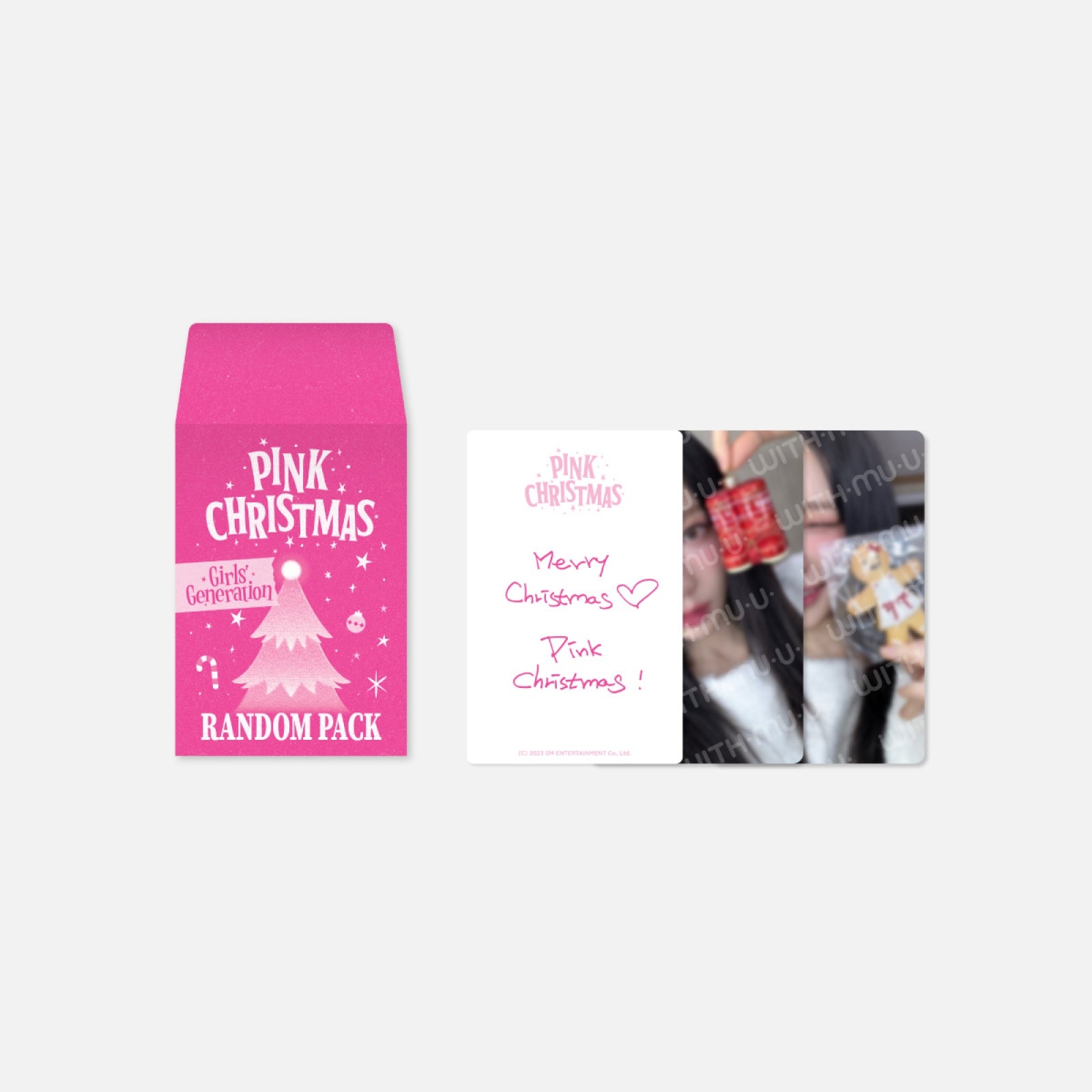 2023 PINK CHRISTMAS OFFICIAL MD - PHOTOCARD RANDOM PACK