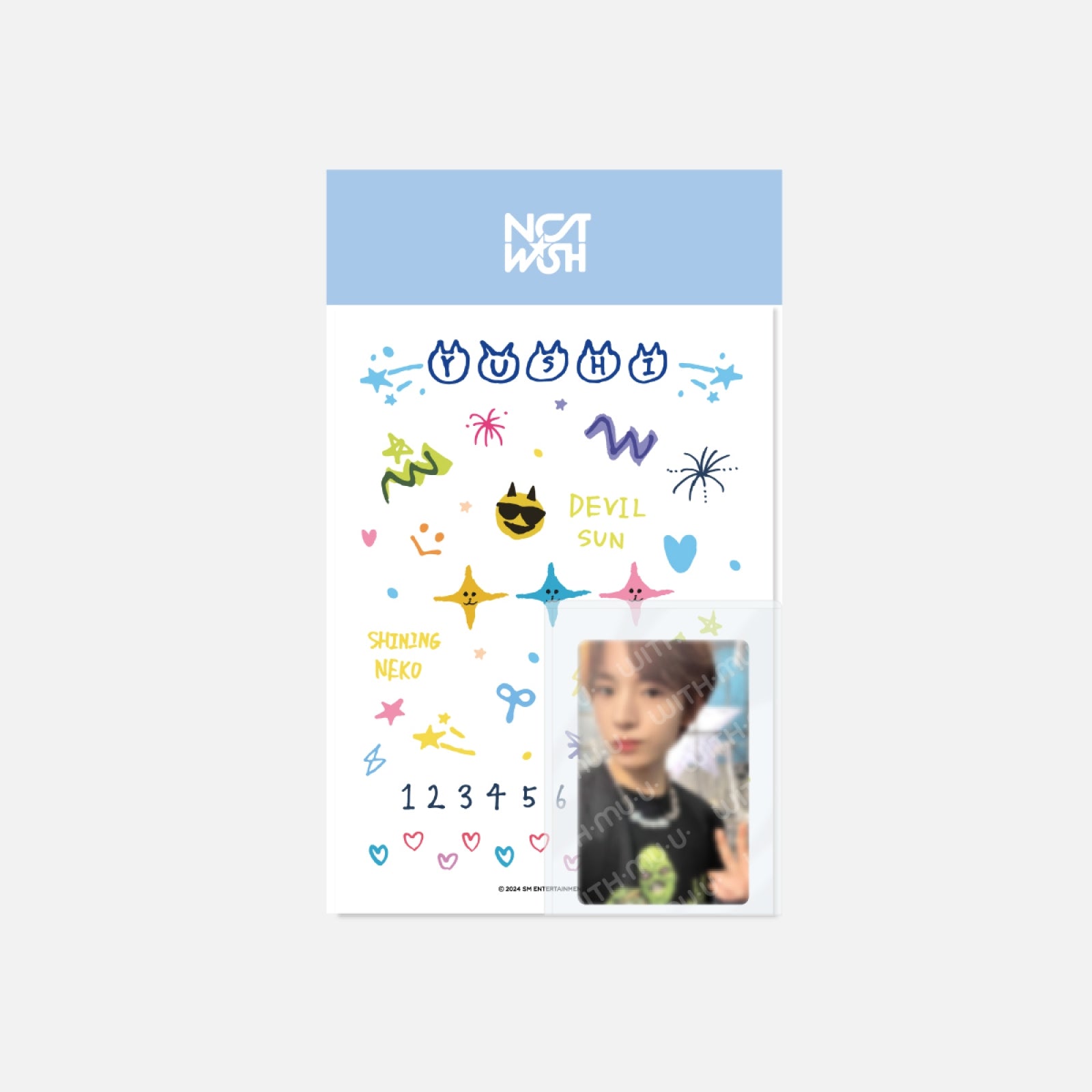 NCT WISH 2024 [WISH STATION] POP-UP OFFICIAL MD - 02 