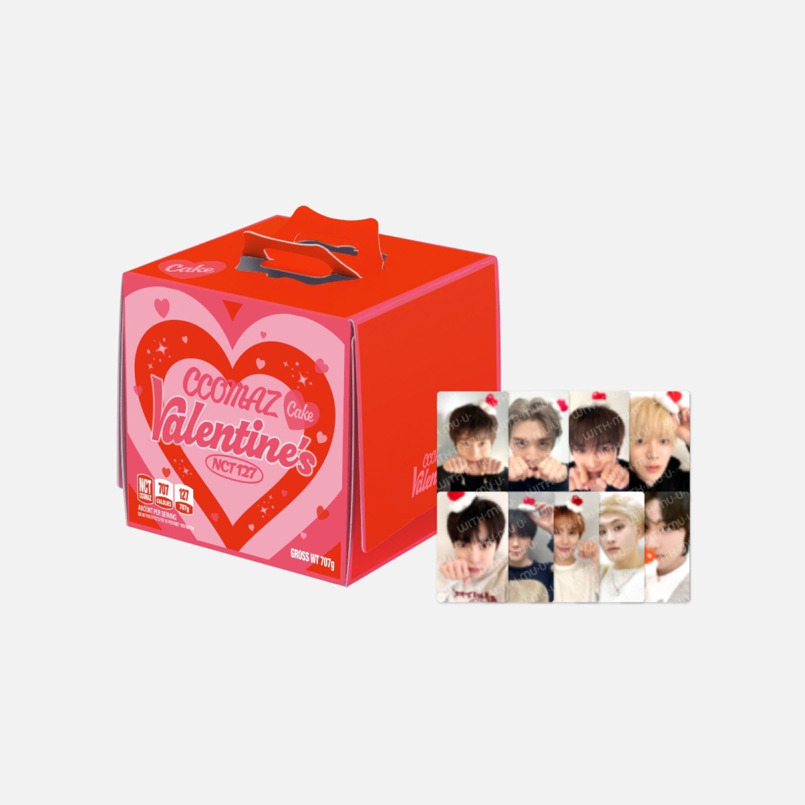 NCT 2024 CCOMAZ VALENTINE'S CAKE (NCT 127 VER.) (PRE-ORDER) – SubK