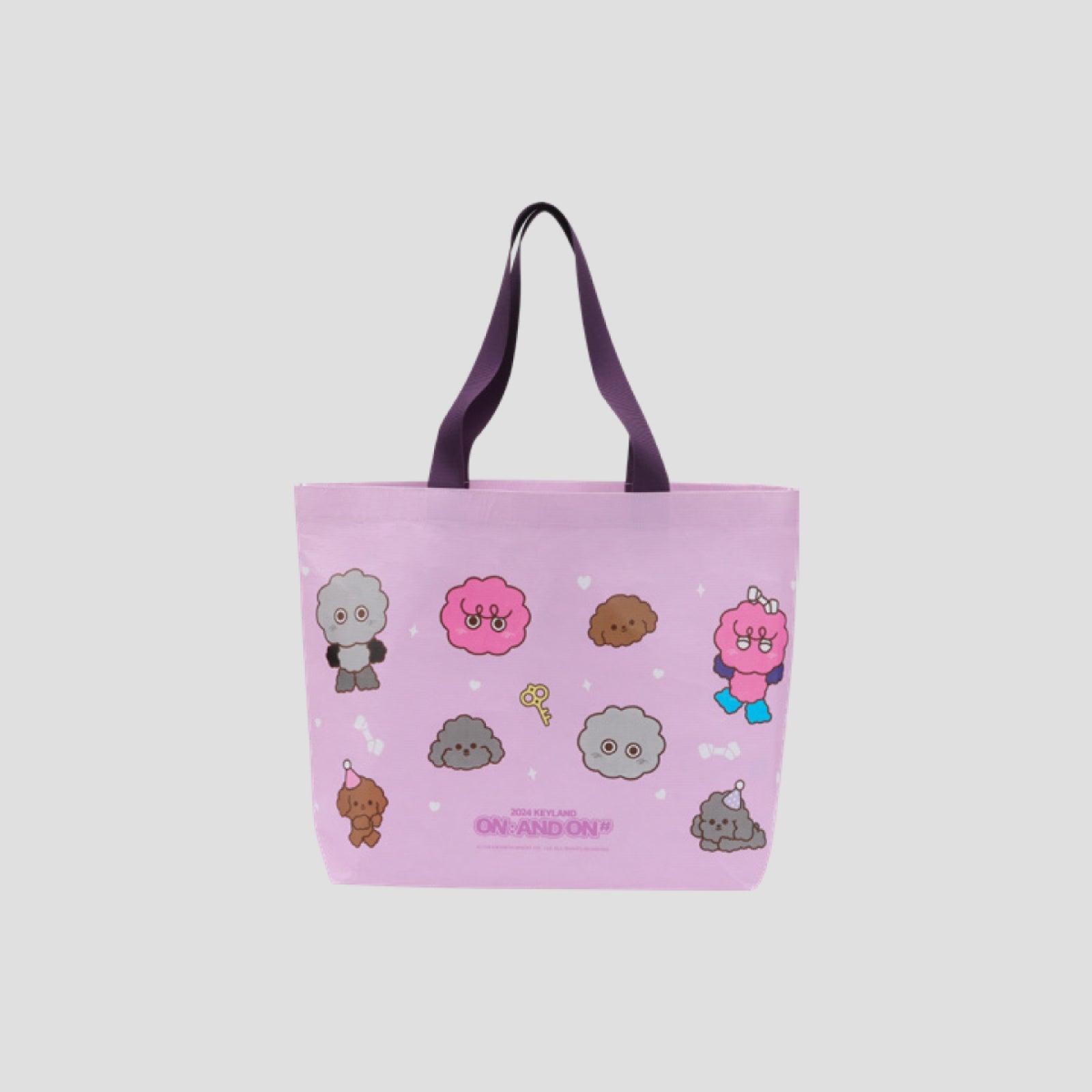 KEY 2024 KEYLAND [ON : AND ON #] OFFICIAL MD - 04. CHARACTER REUSABLE BAG (PRE-ORDER)