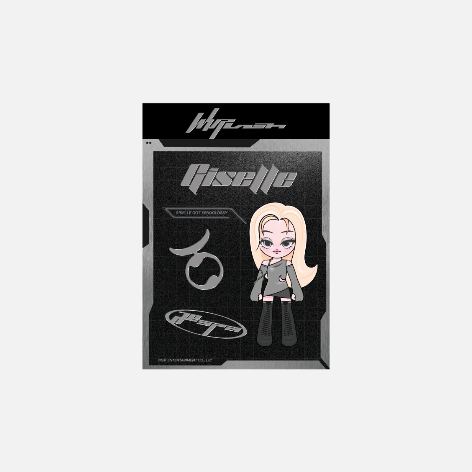 AESPA 2024 5TH MINI ALBUM [WHIPLASH] OFFICIAL MD - 14. DECO STICKER (PRE-ORDER)