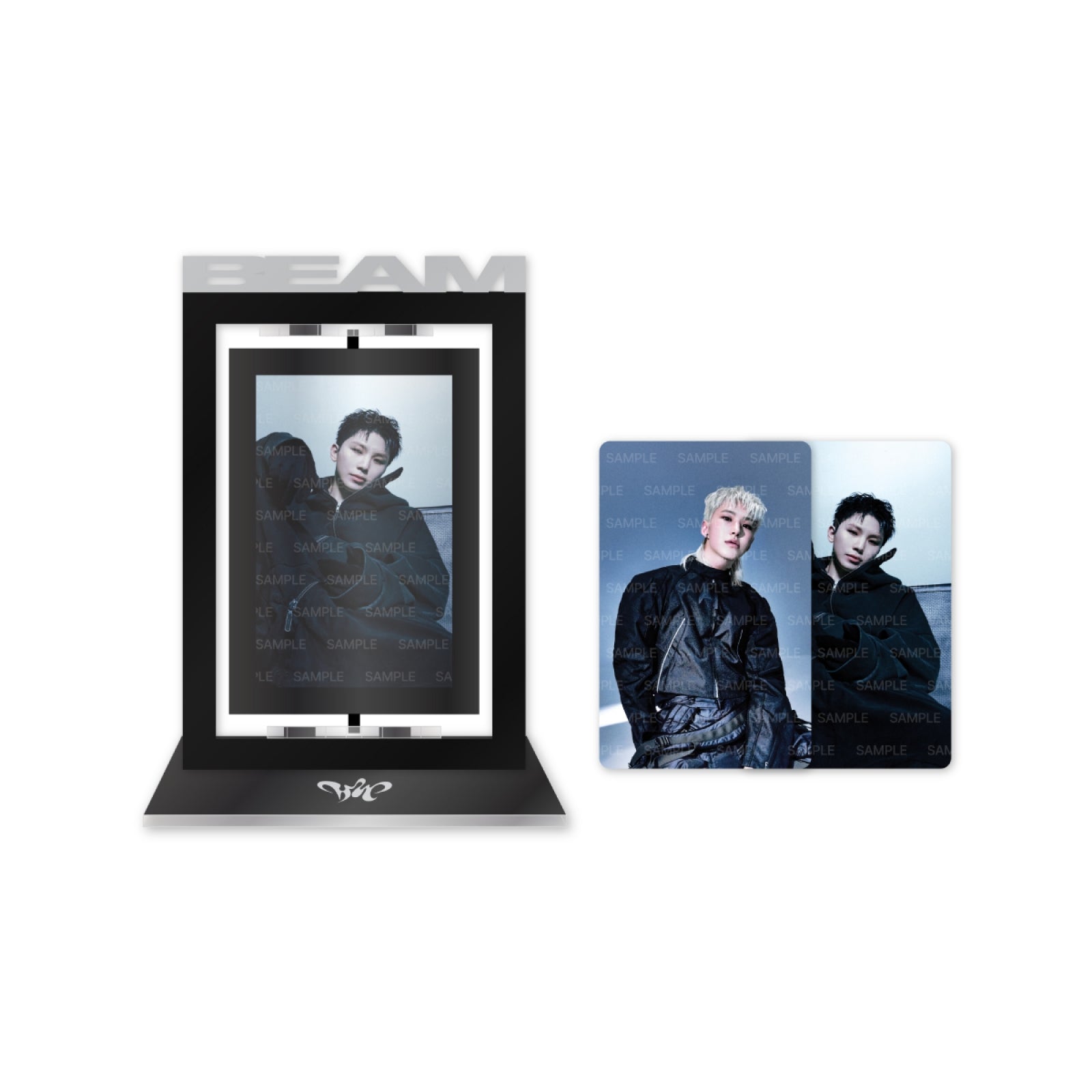 HOSHI X WOOZI 1ST SINGLE ALBUM 'BEAM' POP-UP STORE OFFICIAL MD - 12. TURN-AROUND PHOTOCARD FRAME (PRE-ORDER)