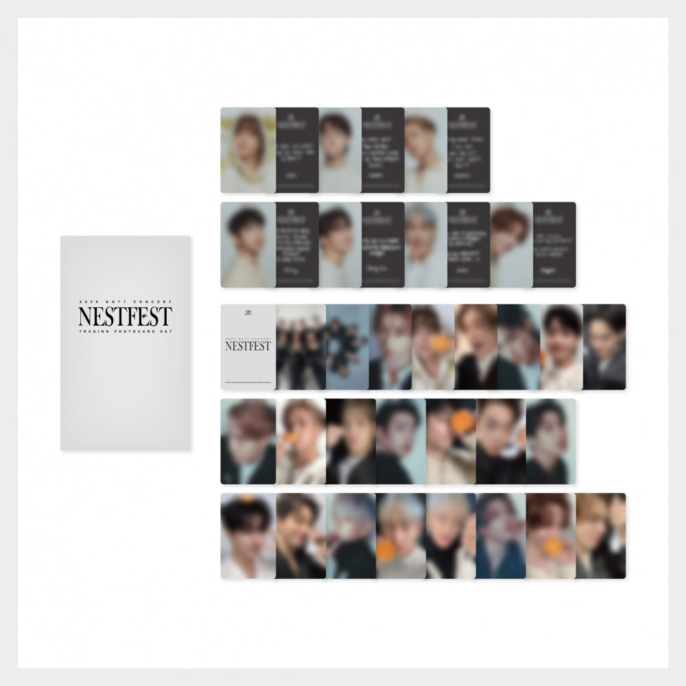 GOT7 2025 CONCERT [NESTFEST] OFFICIAL MD - 05. RANDOM TRADING PHOTO CARD SET (PRE-ORDER)