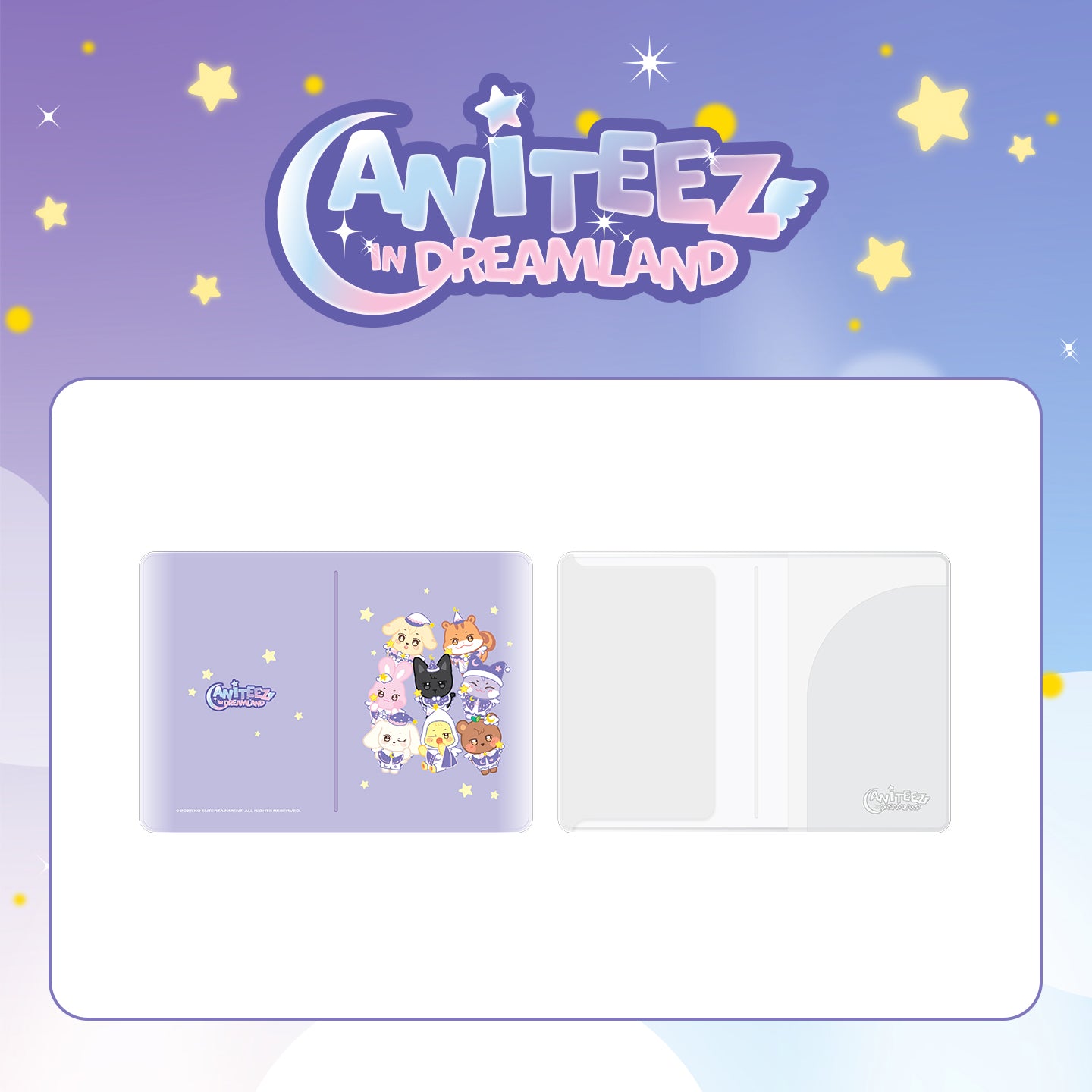 ATEEZ X ANITEEZ [ANITEEZ IN DREAMLAND] OFFICIAL MD - 10. PASSPORT CASE (PRE-ORDER)