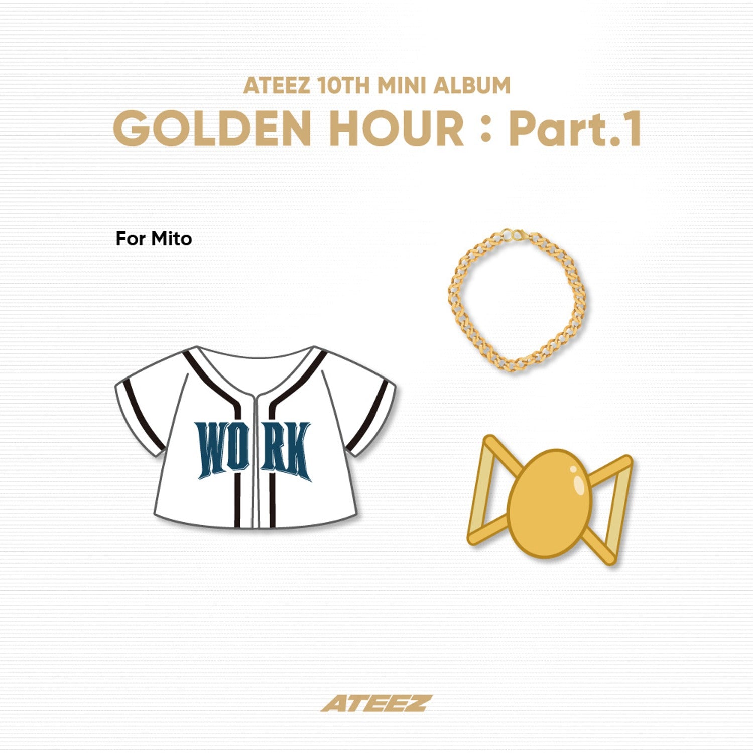 ATEEZ [GOLDEN HOUR : PART.1] OFFICIAL MD - 14. MITO WORK SET