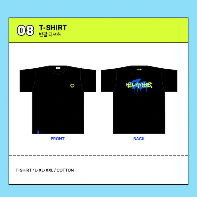 ITZY KILL MY DOUBT POP-UP STORE OFFICIAL MD - 08. T-SHIRT