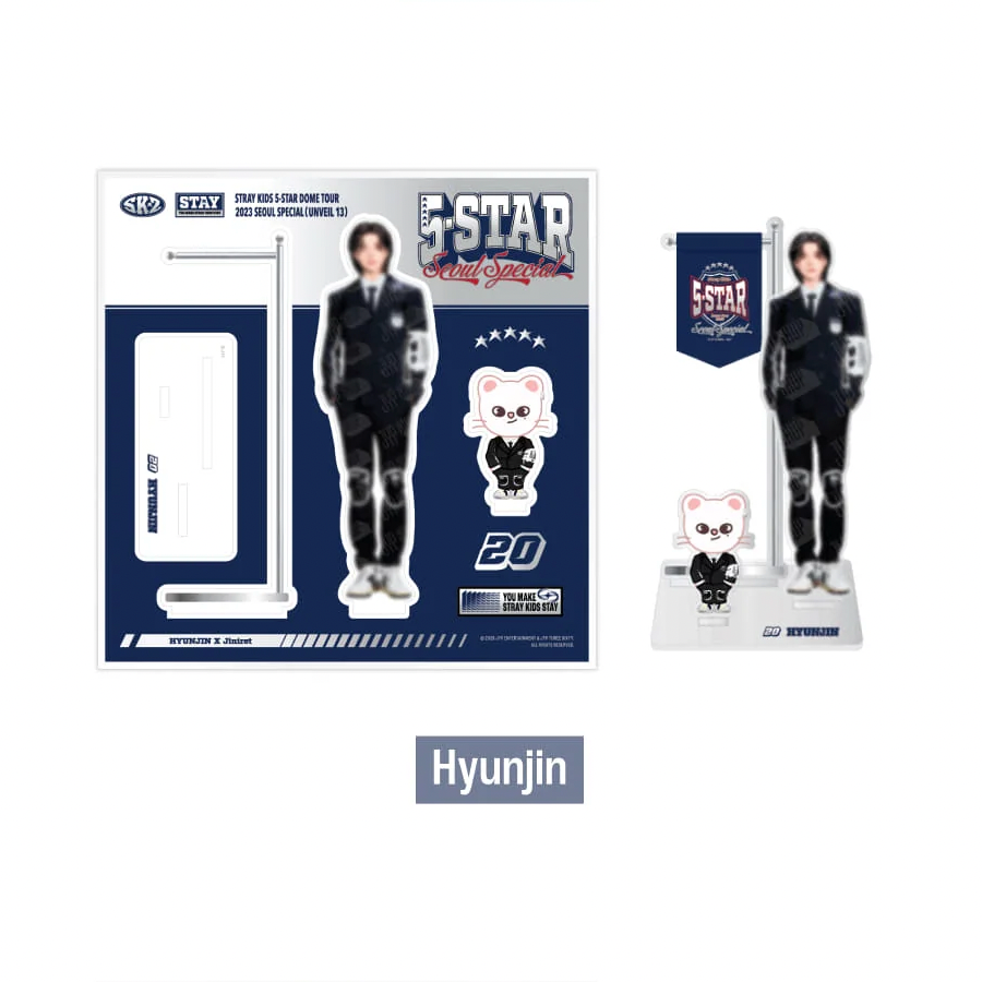 STRAY KIDS 5-STAR DOME TOUR 2023 SEOUL SPECIAL (UNVEIL 13) OFFICIAL MD - 03. FLAG STAND