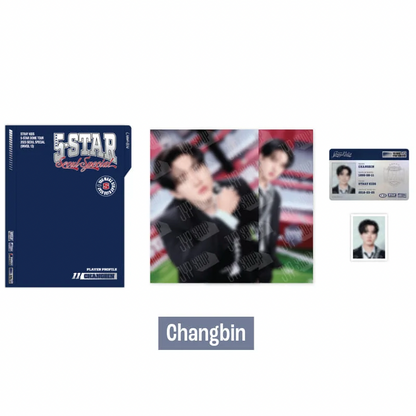 STRAY KIDS 5-STAR DOME TOUR 2023 SEOUL SPECIAL (UNVEIL 13) OFFICIAL MD - 04. PLAYER PROFILE SET