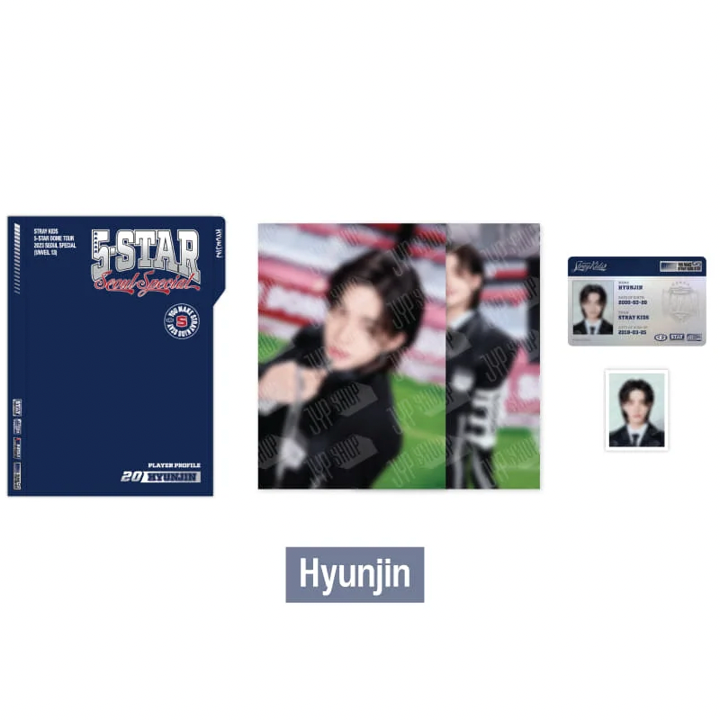 STRAY KIDS 5-STAR DOME TOUR 2023 SEOUL SPECIAL (UNVEIL 13) OFFICIAL MD - 04. PLAYER PROFILE SET