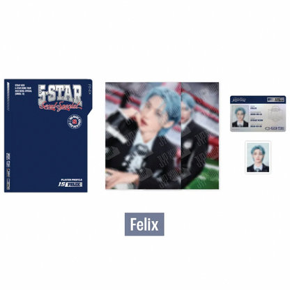 STRAY KIDS 5-STAR DOME TOUR 2023 SEOUL SPECIAL (UNVEIL 13) OFFICIAL MD - 04. PLAYER PROFILE SET