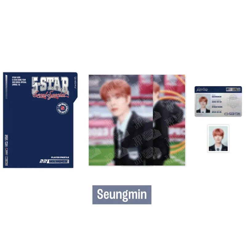 STRAY KIDS 5-STAR DOME TOUR 2023 SEOUL SPECIAL (UNVEIL 13) OFFICIAL MD - 04. PLAYER PROFILE SET