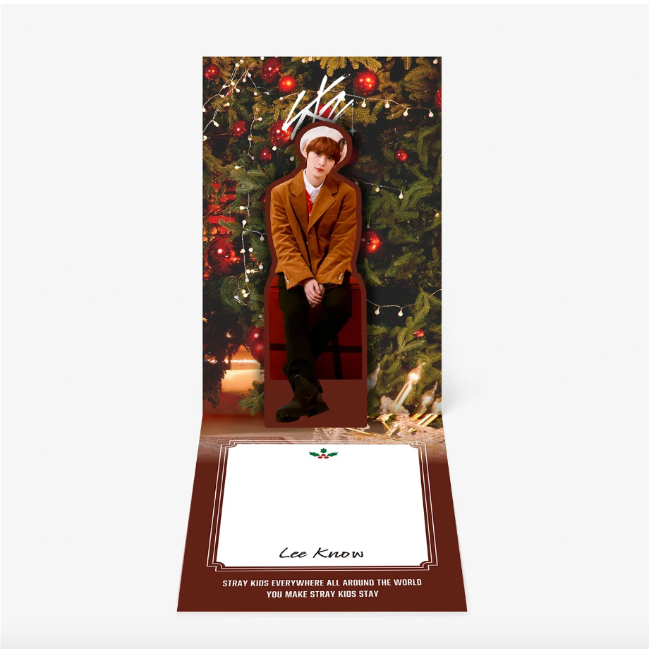 STRAY KIDS XMAS POPUP STORE 2023 OFFICIAL MD - 05. POPUP POST CARD